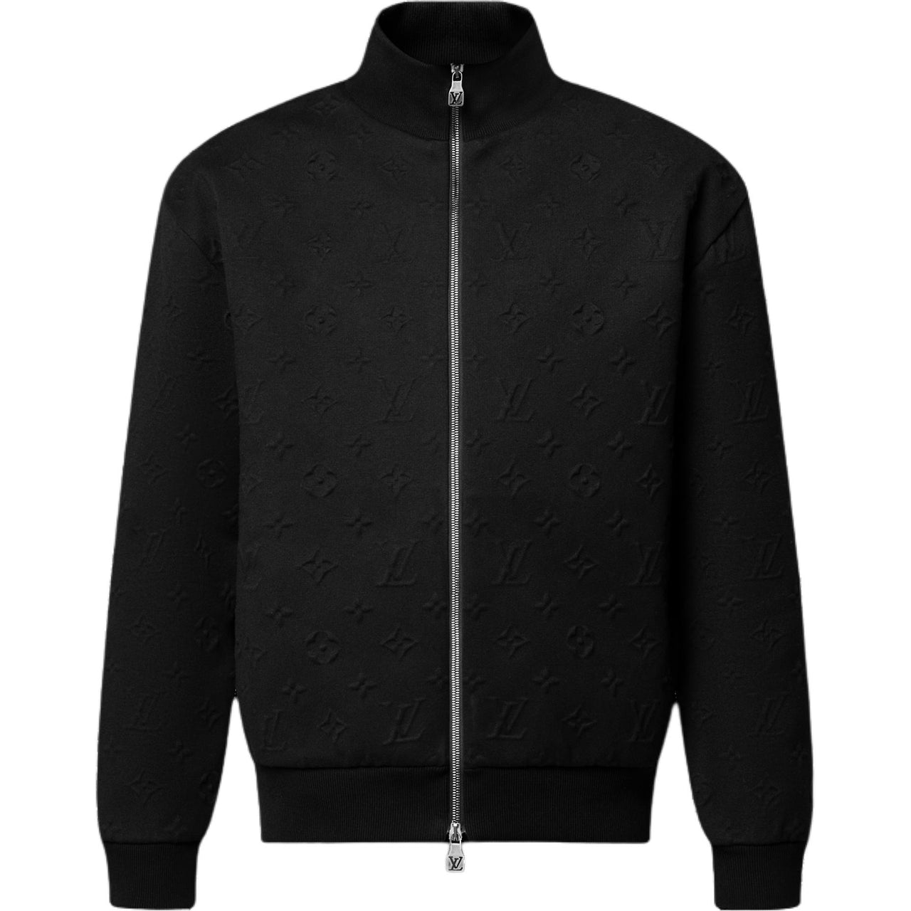 LOUIS VUITTON Embossed Monogram Jersey Tracksuit Top