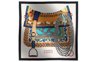 HERMES Silk Scarves Women's Multicolor