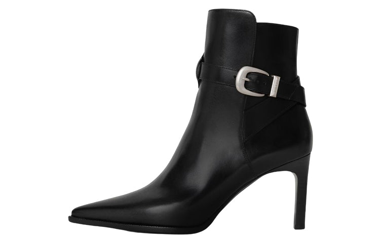 CELINE Ankle Boots Women's Black