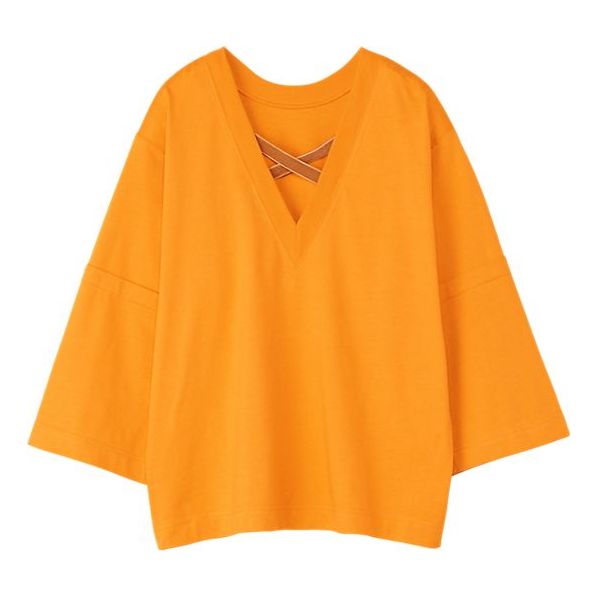 (WMNS) Onitsuka Tiger WS Oversized T-Shirt 'Orange' 2182B145-800