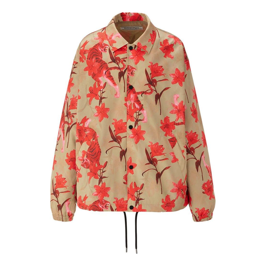 Onitsuka Tiger P Coach Jacket 'Light Beige Red' 2183B315-250