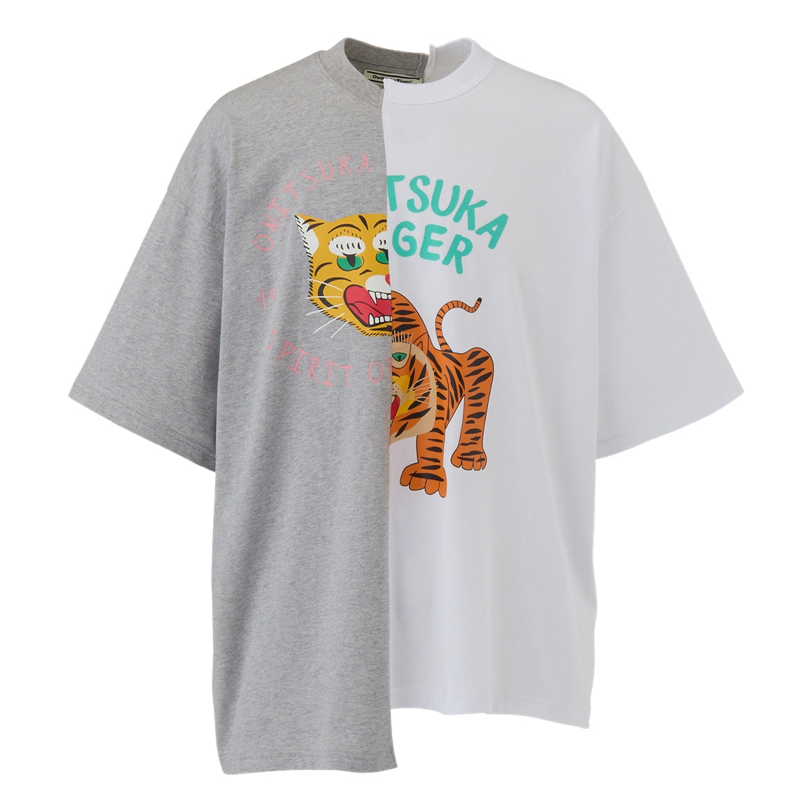 Onitsuka Tiger Graphic T-Shirt 'White Grey' 2183B386-020