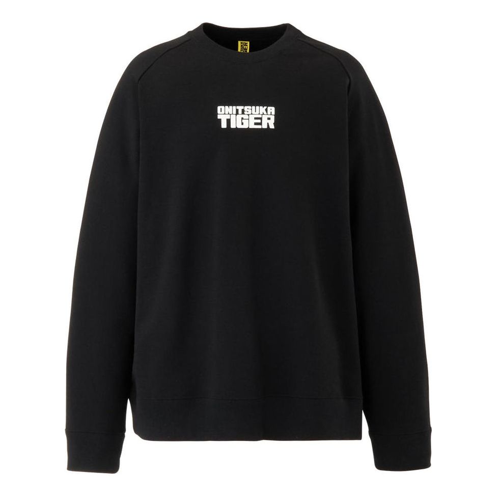 Onitsuka Tiger Crewneck Sweatshirt 'Black' 2183B404-001