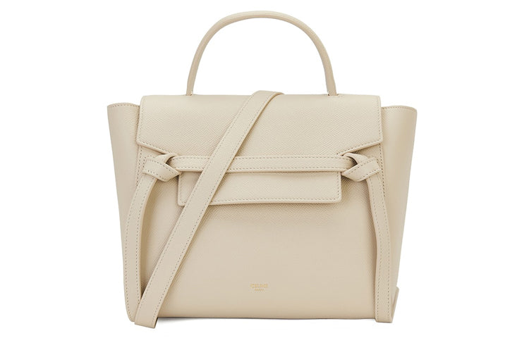 CELINE Grained Calfskin Catfish Bag Shoulder Bag Crossbody Bag Handbag Micro Women's Candy Color Beige