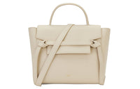 CELINE Grained Calfskin Catfish Bag Shoulder Bag Crossbody Bag Handbag Micro Women's Candy Color Beige