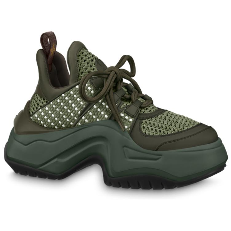LOUIS VUITTON Archlight 2.0 Platform Sneakers 'Green' Women's