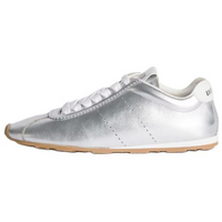MIU MIU Mordore FW24 Holiday Collection Plume Low Top Casual Shoes Women's Silver