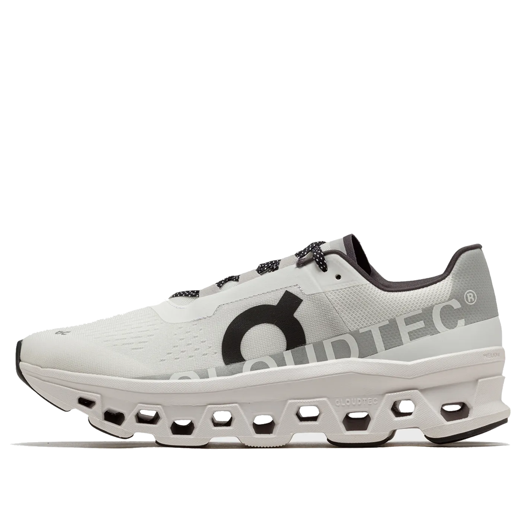 (WMNS) On Running Cloudmonster 'Undyed White Black' 61.98285