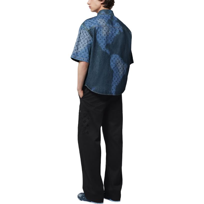 LOUIS VUITTON SS24 Shirt Men's Blue
