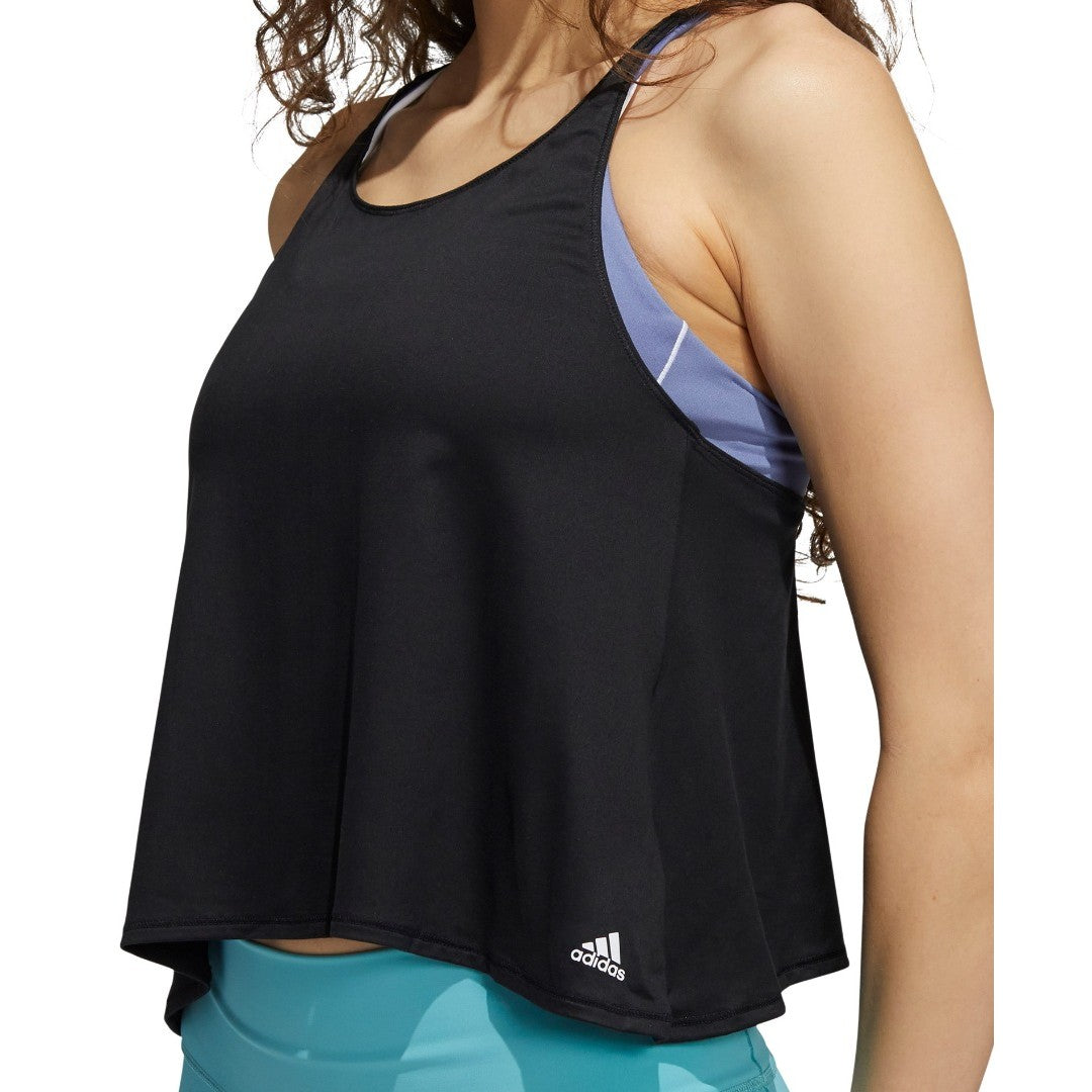 (WMNS) adidas Yoga Tank Top 'Black' GR8050