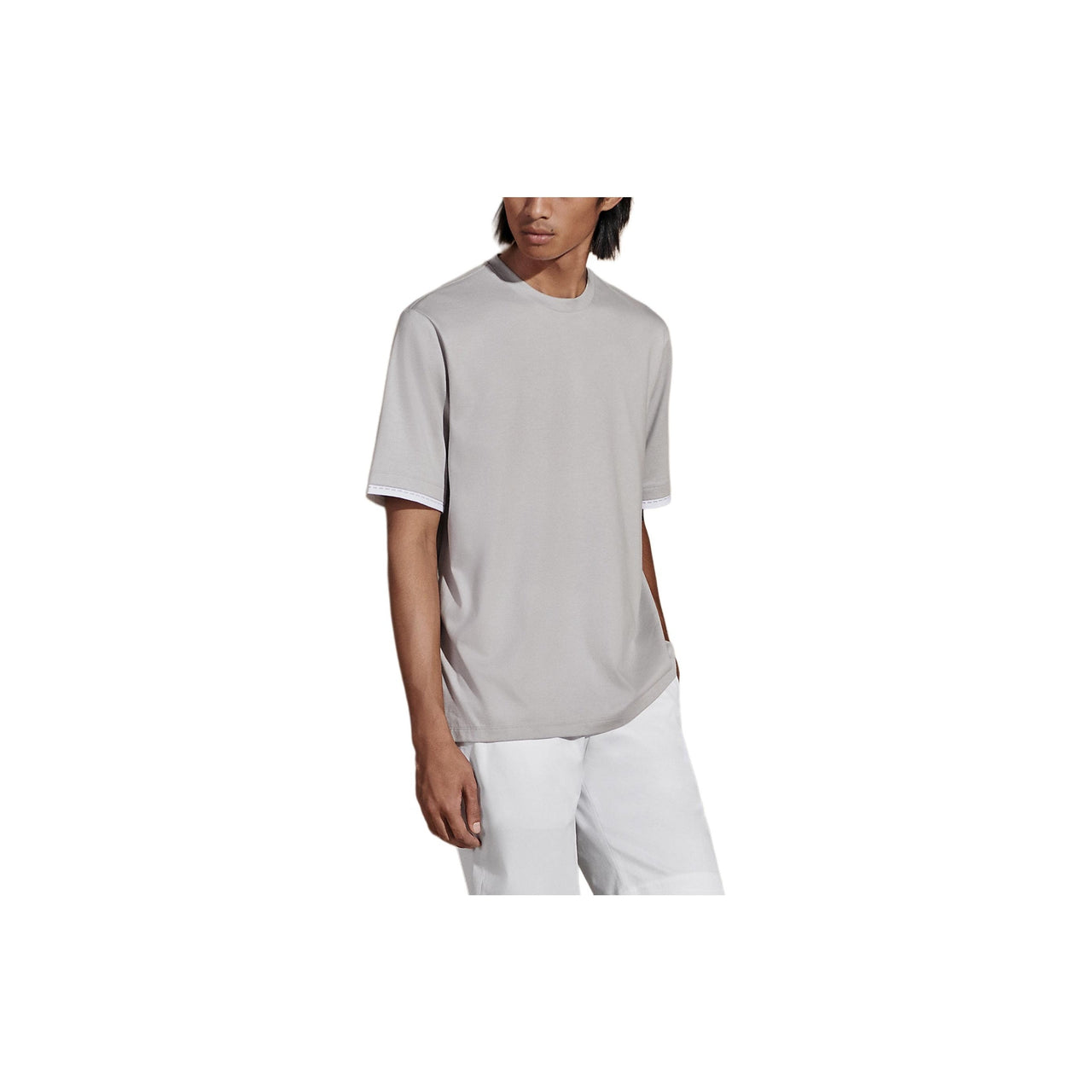 HERMES T-Shirt Men's Misty White