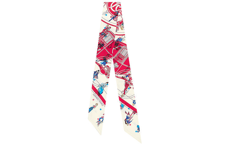HERMES Silk Scarves Women's Multicolor