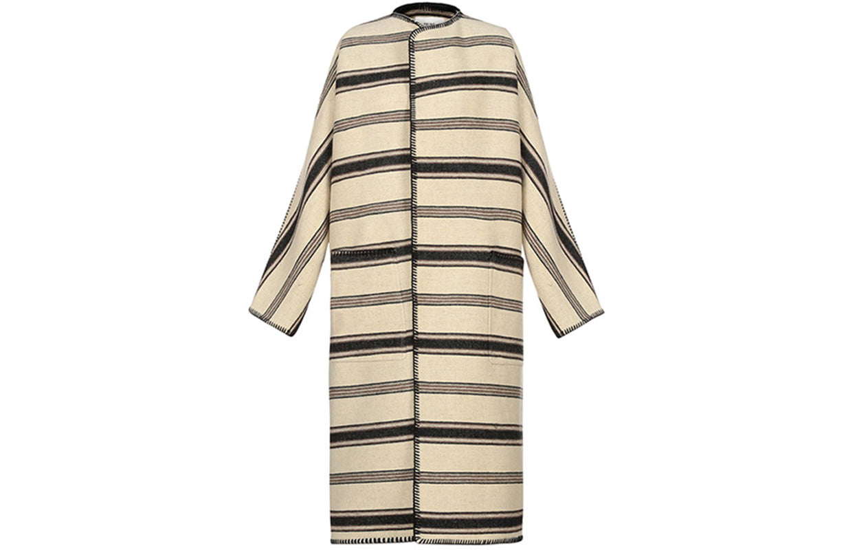 CELINE Coats Women's Vanilla