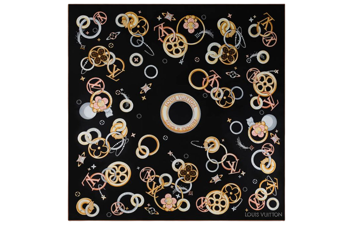 LOUIS VUITTON Vivienne And Beyond Square 90