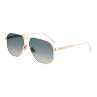 DIOR Metal Aviator Sunglasses Men's Rose Gold