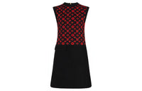 LOUIS VUITTON Sleeveless Dress Women's Black