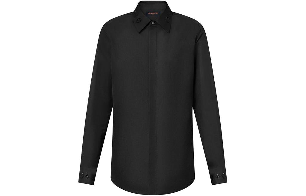 LOUIS VUITTON Shirt Men's Black SneakerSouqq LOUIS VUITTON Shirt Men's Black SneakerSouqq