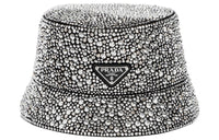 PRADA Bucket Hats Unisex Silver