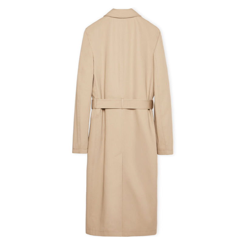 LOEWE Trench Coats Men Beige