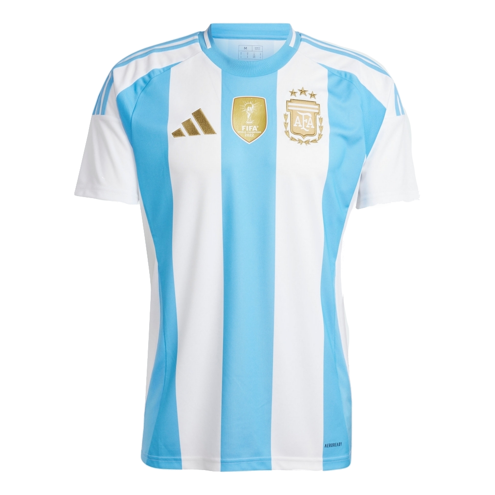 adidas Argentina 24 Home Fan Edition Soccer Jersey Asia Sizing 'White Blue Burst' IP8409