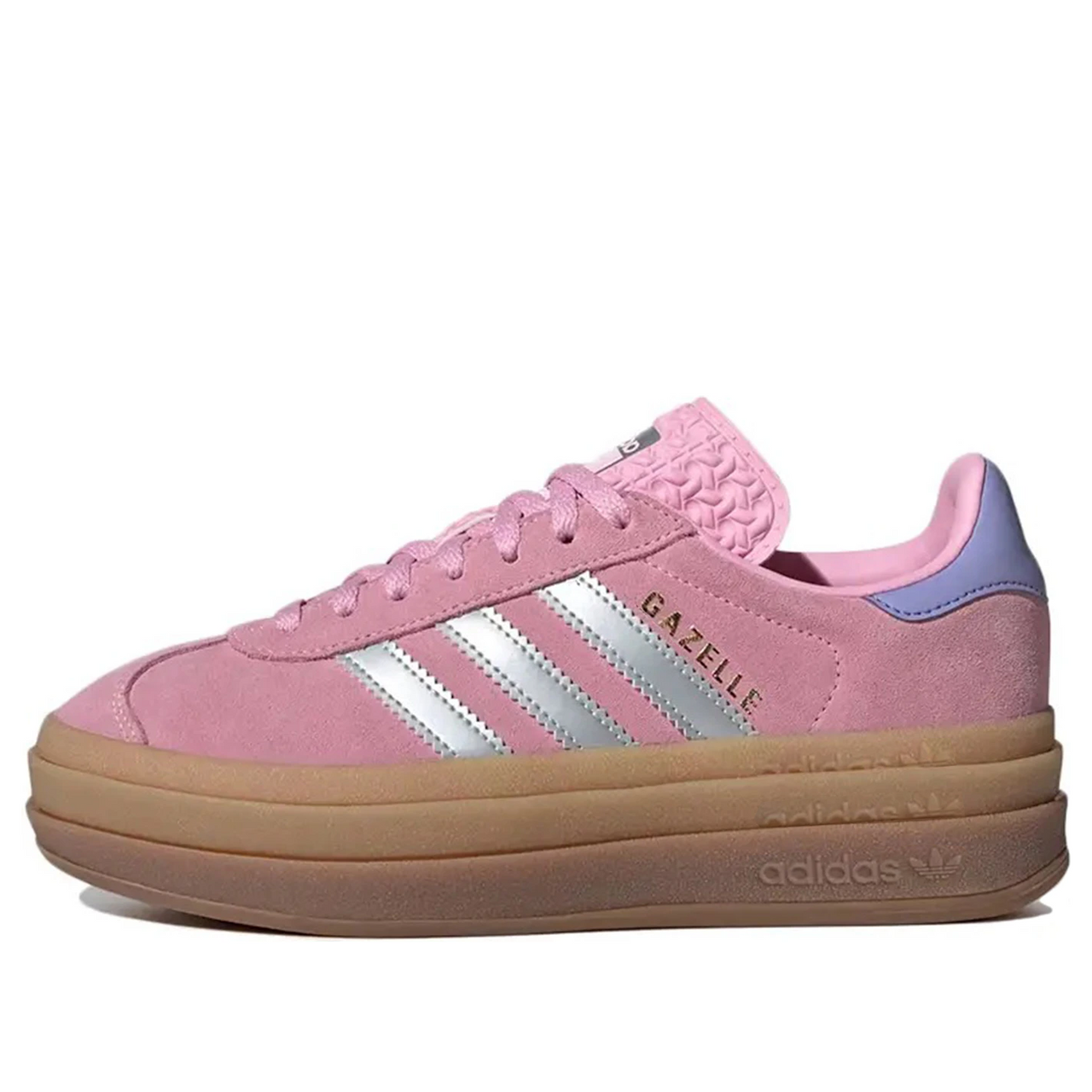 (GS) adidas Gazelle Bold 'Pink Brown' JH5539