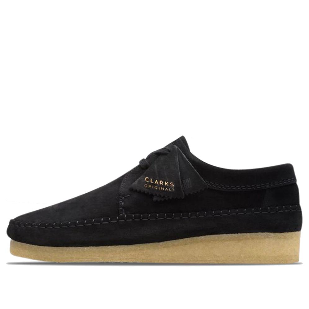 Clarks Weaver Suede 'Black' 26165081