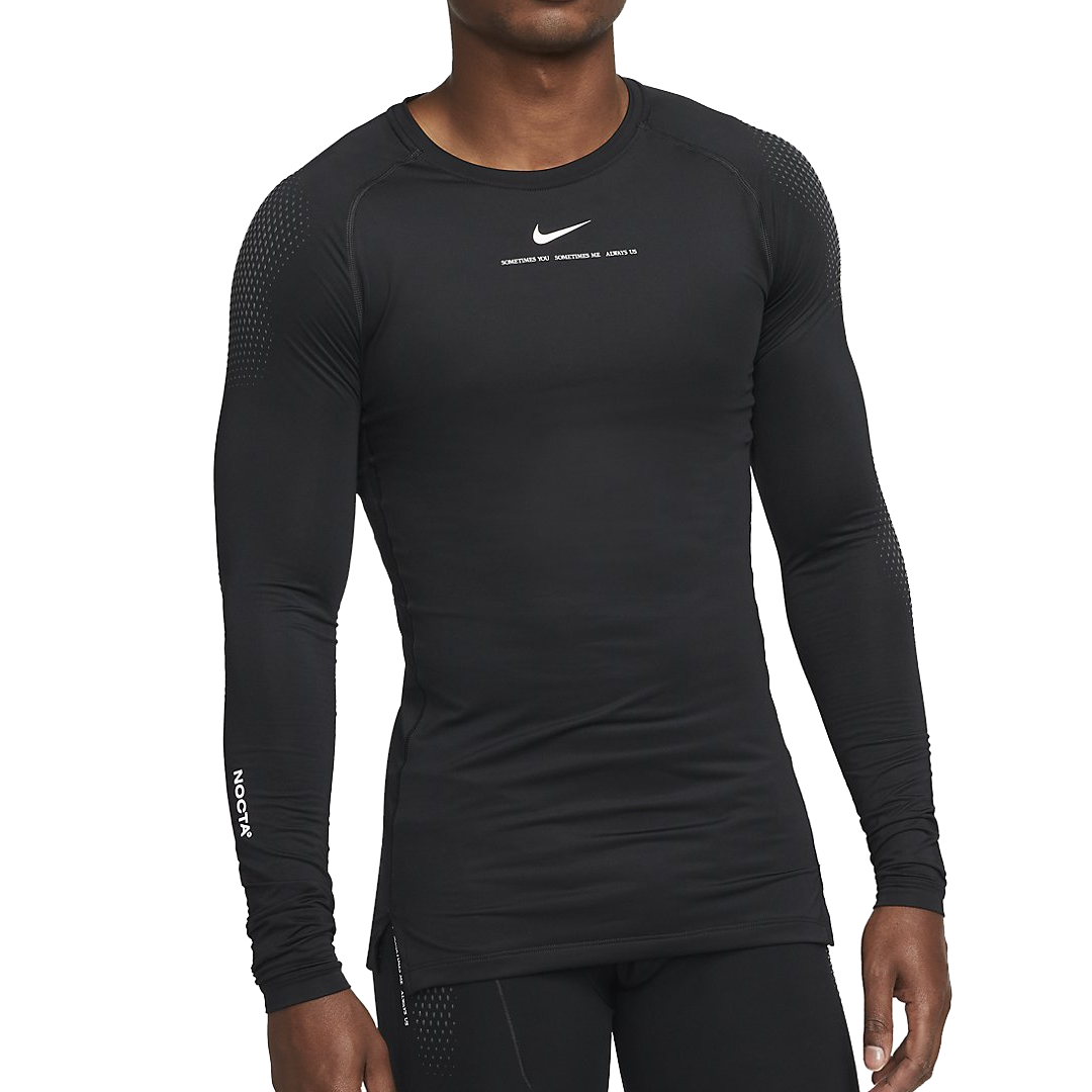 Nike x NOCTA Drake Round Neck Pullover Top Asia Sizing 'Core Black' DN0002-010