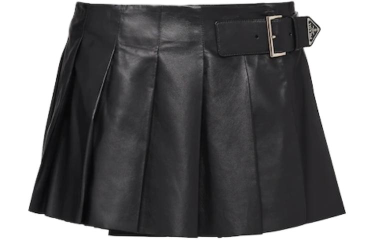 PRADA Casual Short Skirts Women's Black