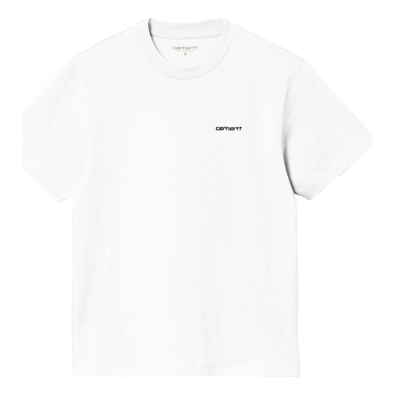 (WMNS) Carhartt WIP Script Embroidery Short Sleeve T-Shirt 'White' I032293-00A-XX