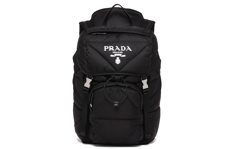 PRADA Fabric Backpack Regular Men's Black