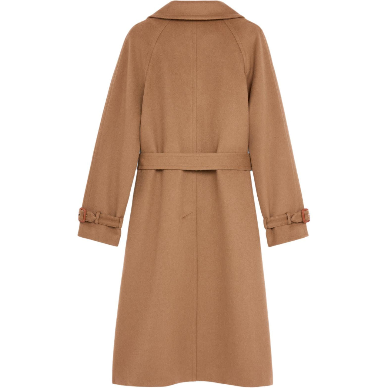 CELINE Belted Button Up Coat