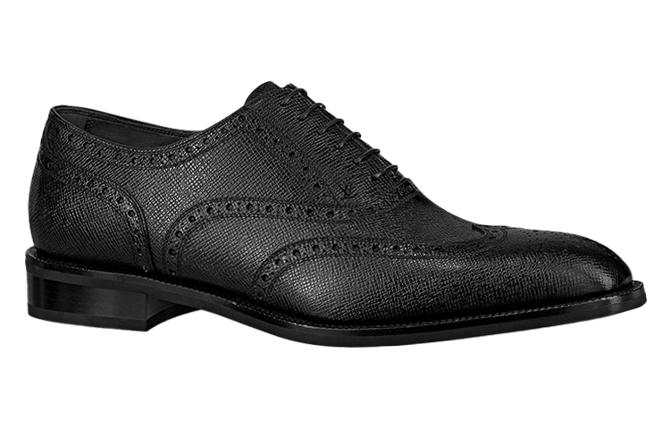 LOUIS VUITTON Graduate Richelieu Shoes 'Black' Women's