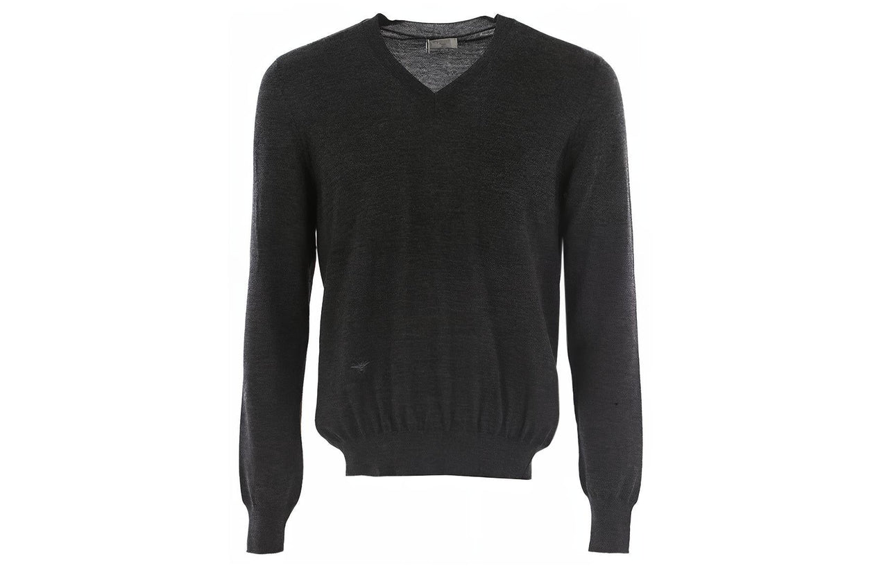 DIOR Quarterly New Products Sweaters Men Dark Gray