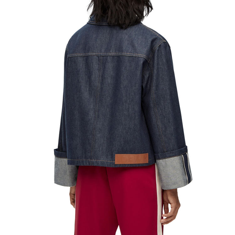 LOEWE Turn Up Jacket 'Raw Denim'