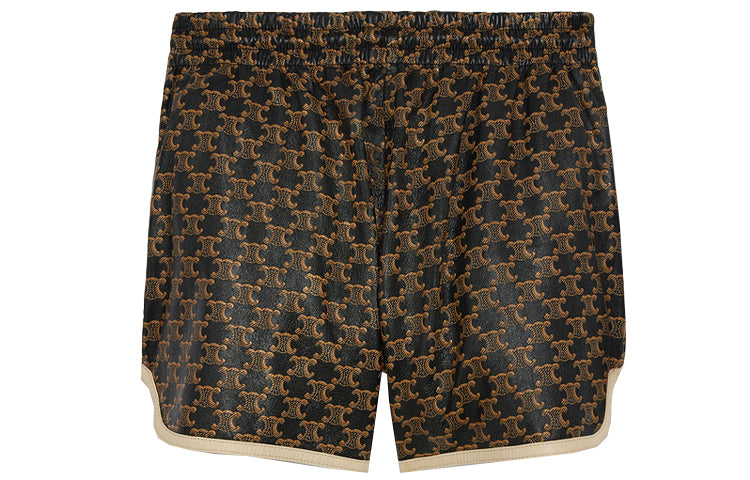 CELINE Casual Shorts Women's Caramel