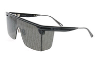 DIOR Irregular Shape Sunglasses Women's Black