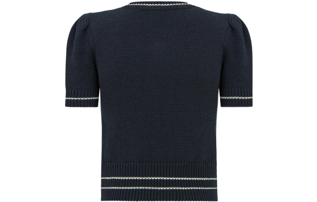 DIOR SS22 Cashmere Sweater Women's Blue