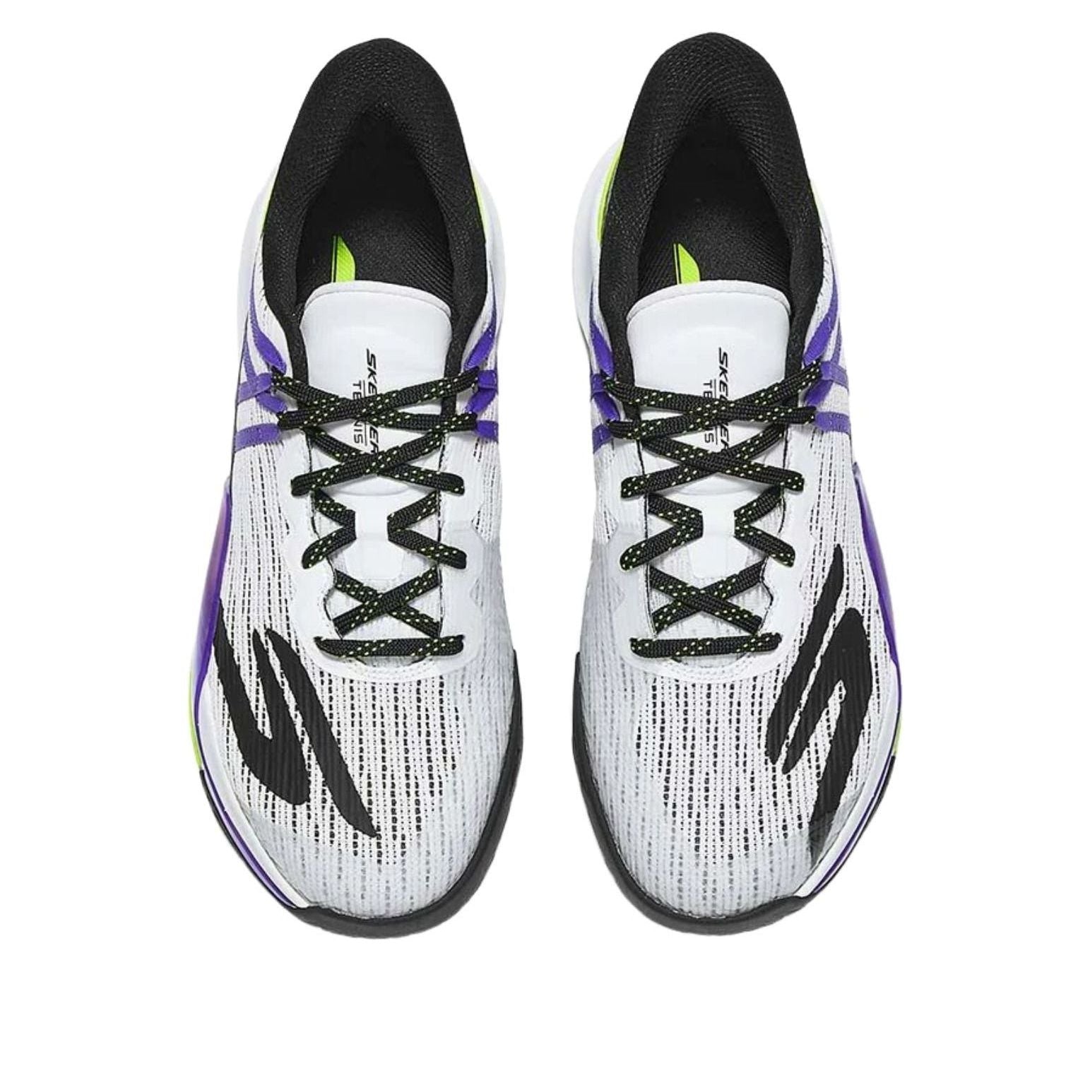 Skechers Slip-ins 'White Black Puple' 246115-WBPR