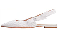 DIOR J'Adior Casual Single Shoes Women's White