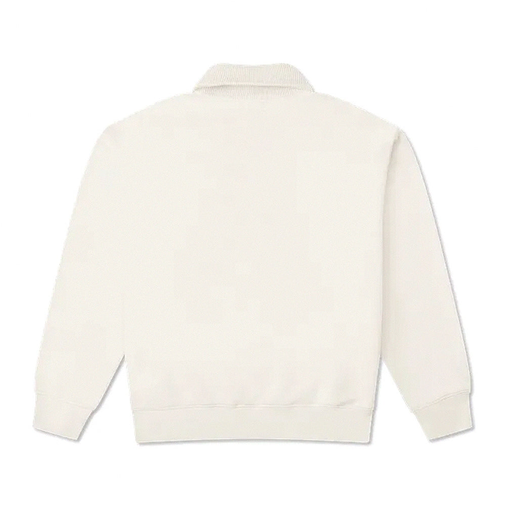 Converse Heart Zip Sweater 'White' 10026890-A01