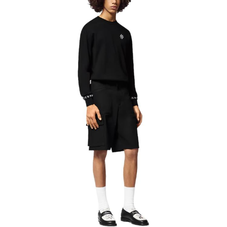 LOUIS VUITTON Long-Sleeved Cotton Crewneck