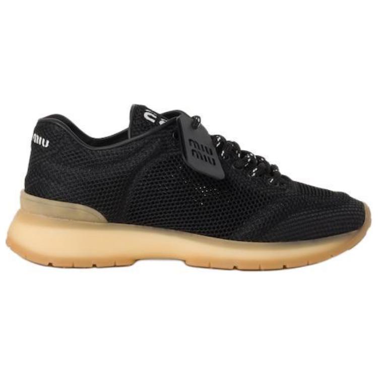 MIU MIU Low Top Casual Shoes Women's Black
