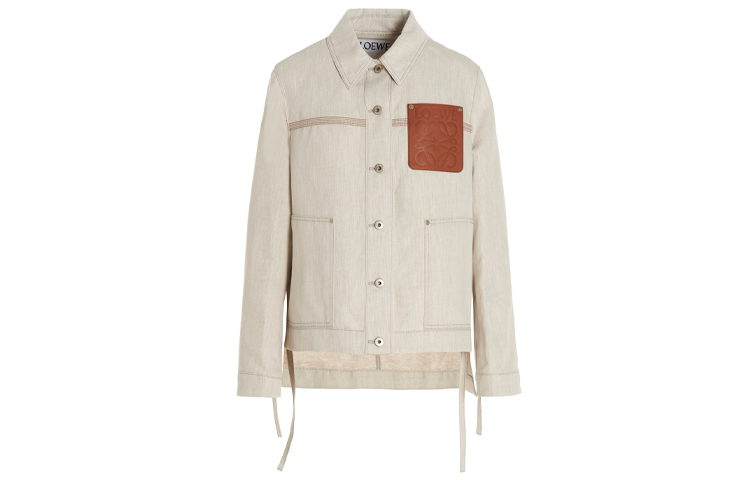 LOEWE Workwear Jacket 'Ecru'