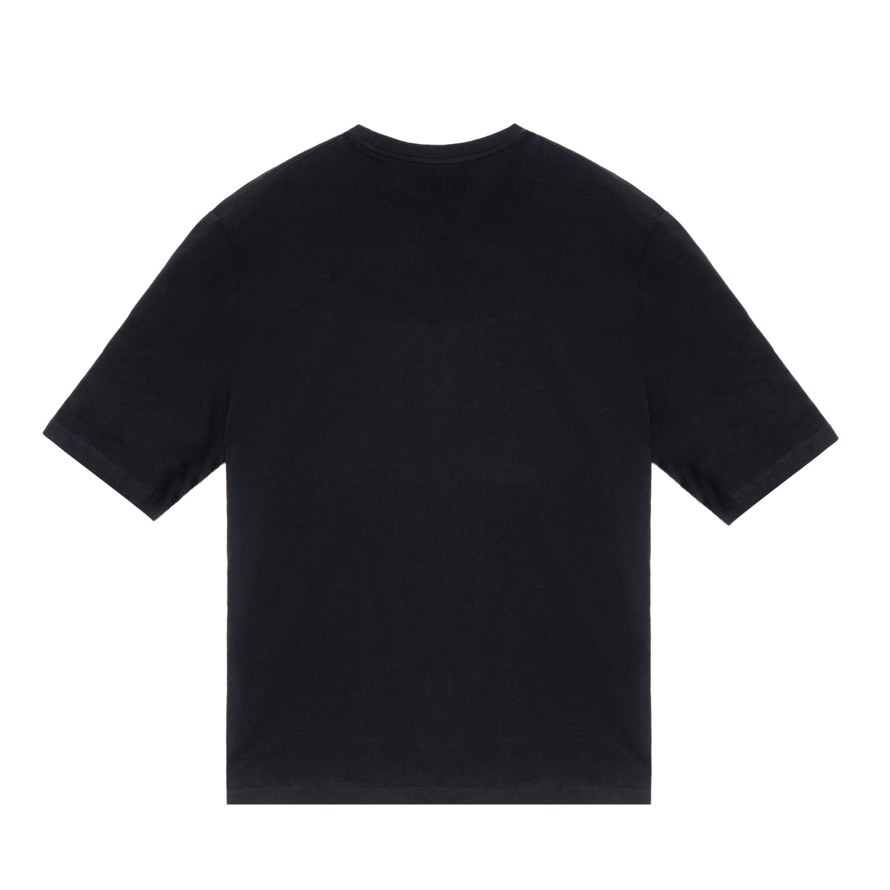 SAINT LAURENT Signature Logo Print Cotton T shirt