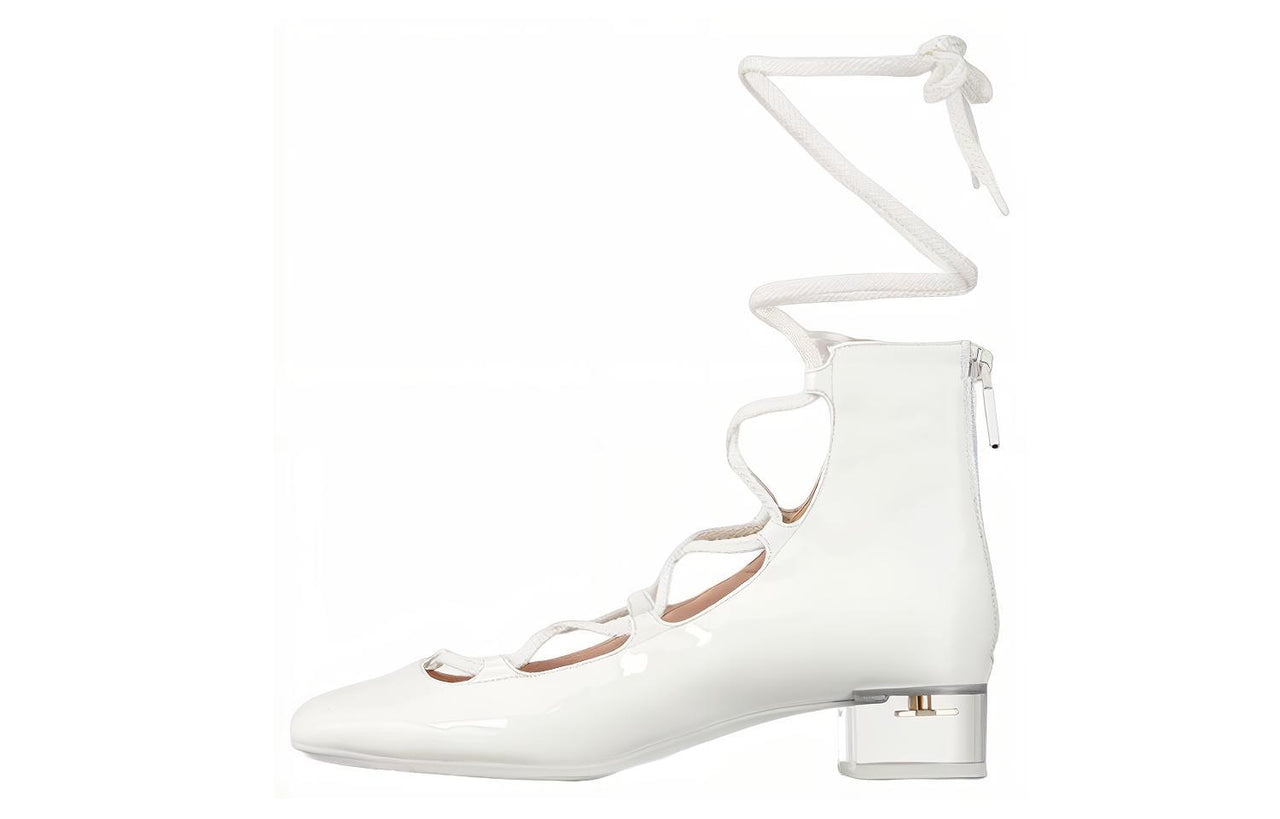 DIOR Arty Ankle Boots 3cm Women's White