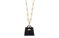 HERMES Kelly Necklaces Women's Gold