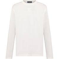 LOUIS VUITTON Embossed Lv Long-Sleeved T-Shirt