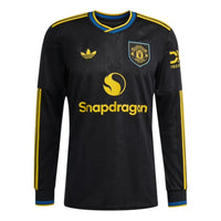 adidas Manchester United 2025/2026 Long Sleeve Third Jersey 'Black' KD4226