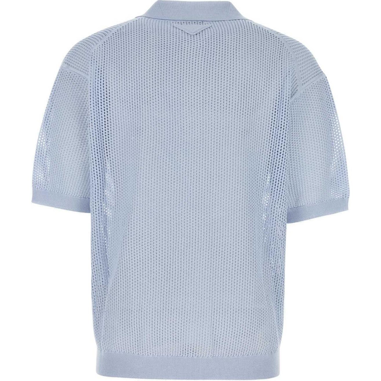 PRADA Polo Shirt Men's Pink Blue