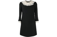 MIU MIU Long Sleeved Dresses Women's Black